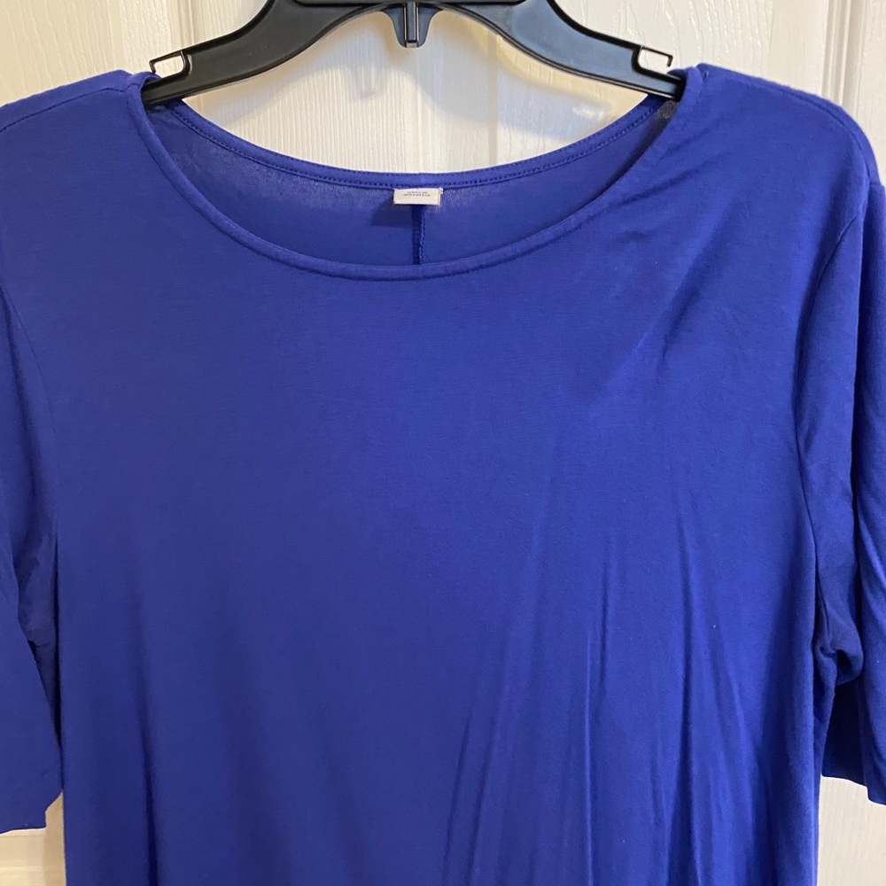 Dark blue, a line, Old Navy, dress.